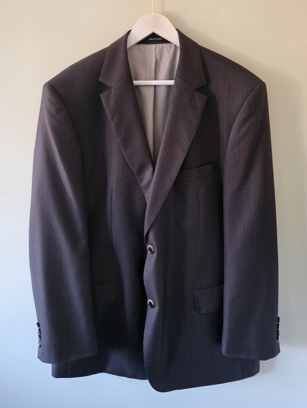 NWOT Hugo Boss 48R Pasolini Classic Fit Wool Silk Cashmere Blazer Old Money
